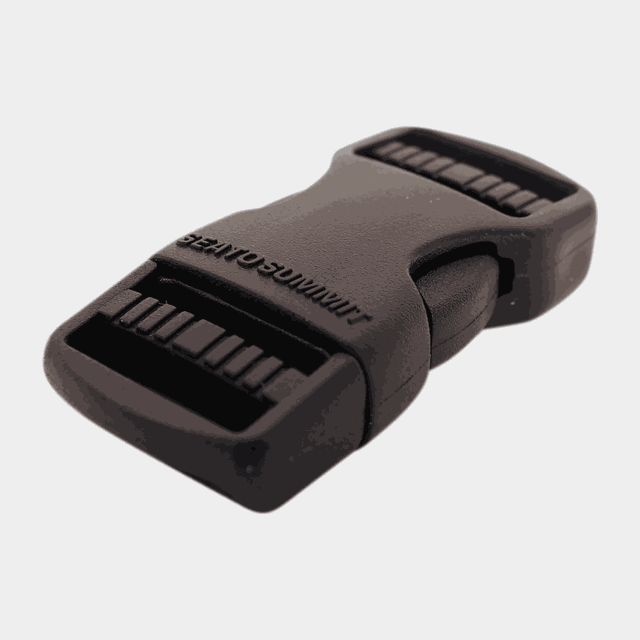 Buckle 15Mm Side Release Black, reservclips - Diverse Vandringsutrustning