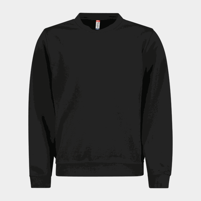 Basic Roundneck Svart, tröja, unisex - Träningströjor