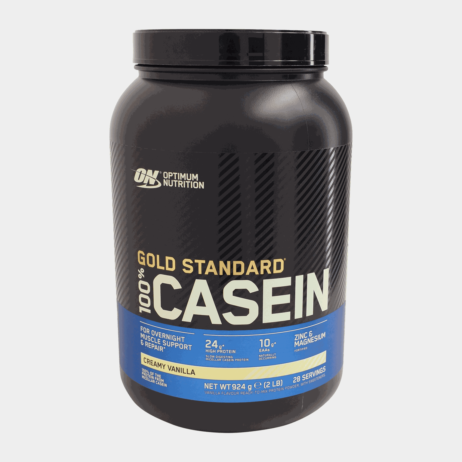 ON 100% Gold Standard Casein Creamy Vanilla, proteinpulver - full image 1