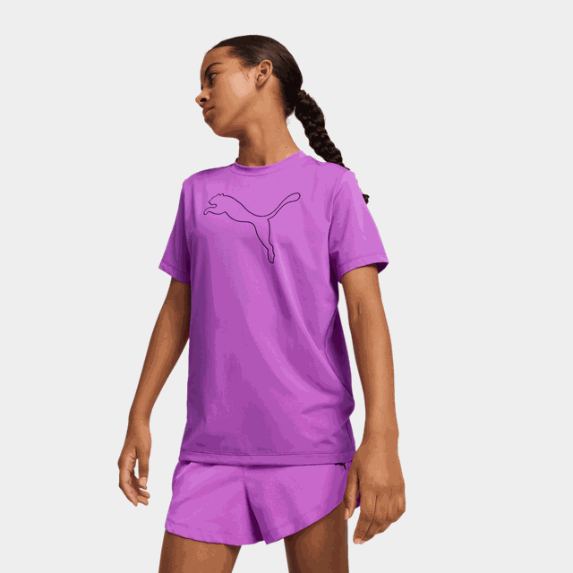 TAD ESS Cat Logo Tee G, t-shirt, junior - Tränings-T-Shirts