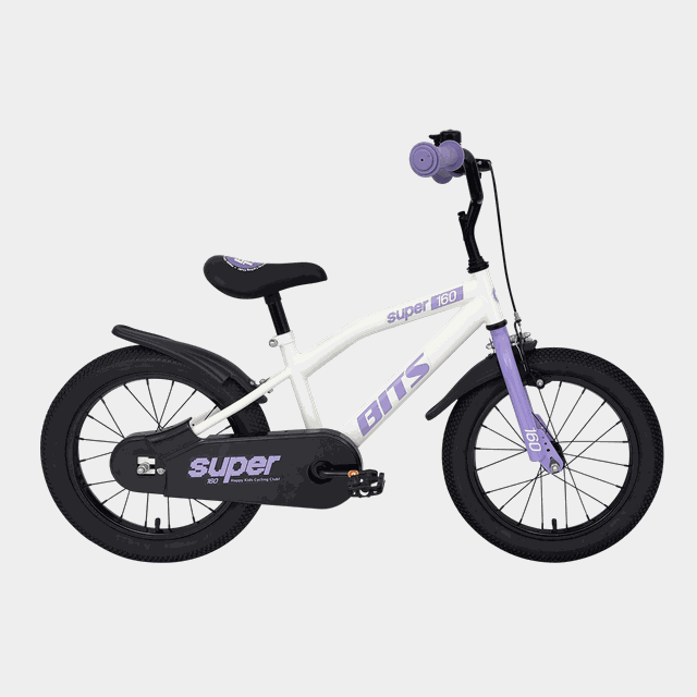 Super 160 WHITE/VIOLET 25 26/27, barncykel - Barncykel