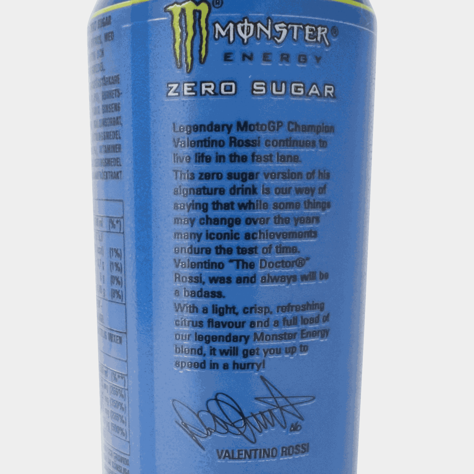 Monster Energy Valentino Rossi Zero, energidryck - full image 2