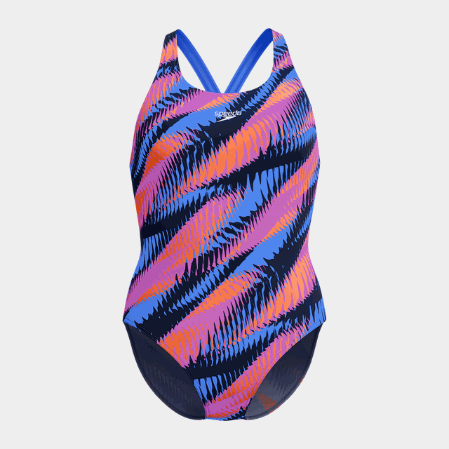 Womens Allover Digital Powerback, baddräkt, dam - Bikinis