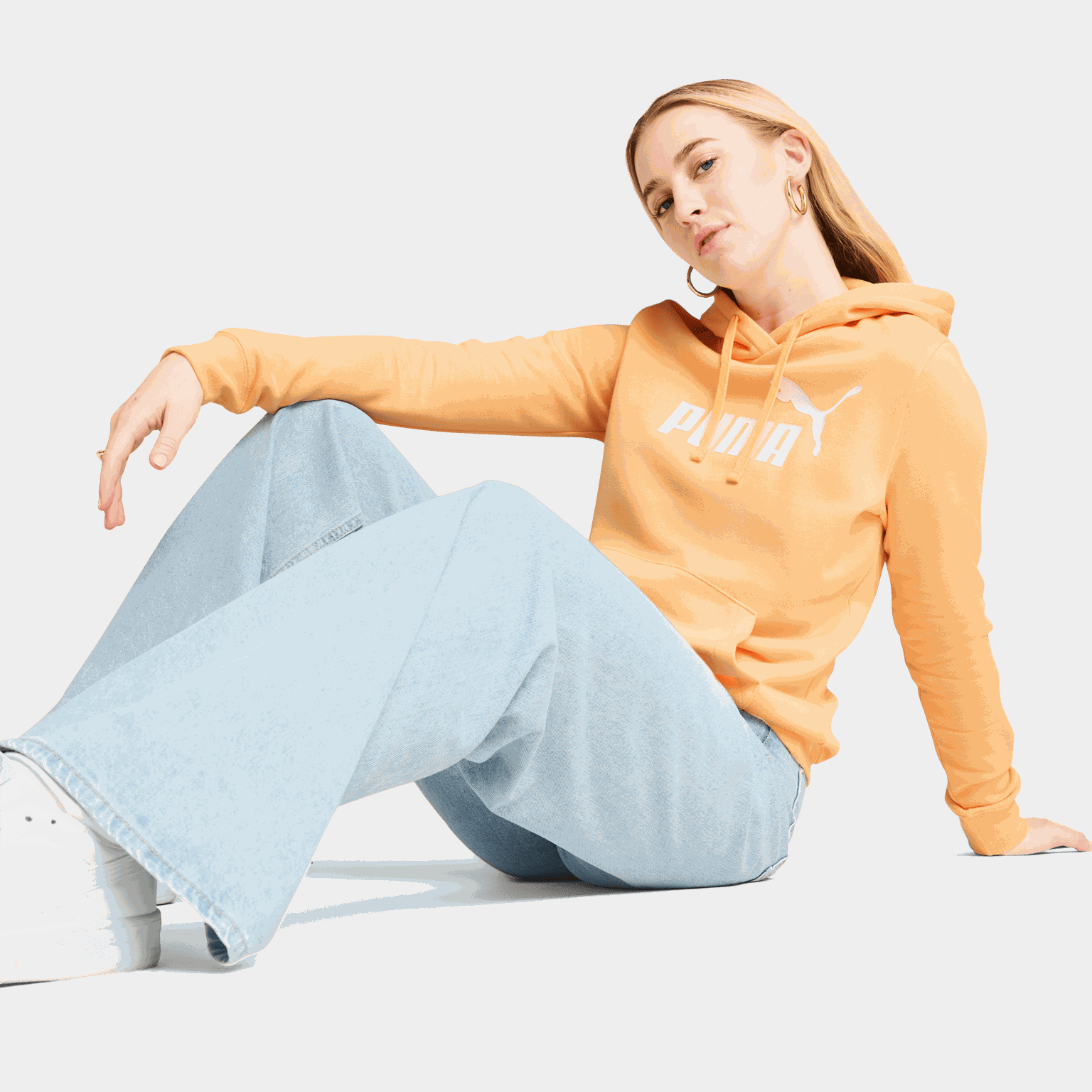 ESS No. 1 Logo Hoodie Fleece, huvtröja, dam - full image 1