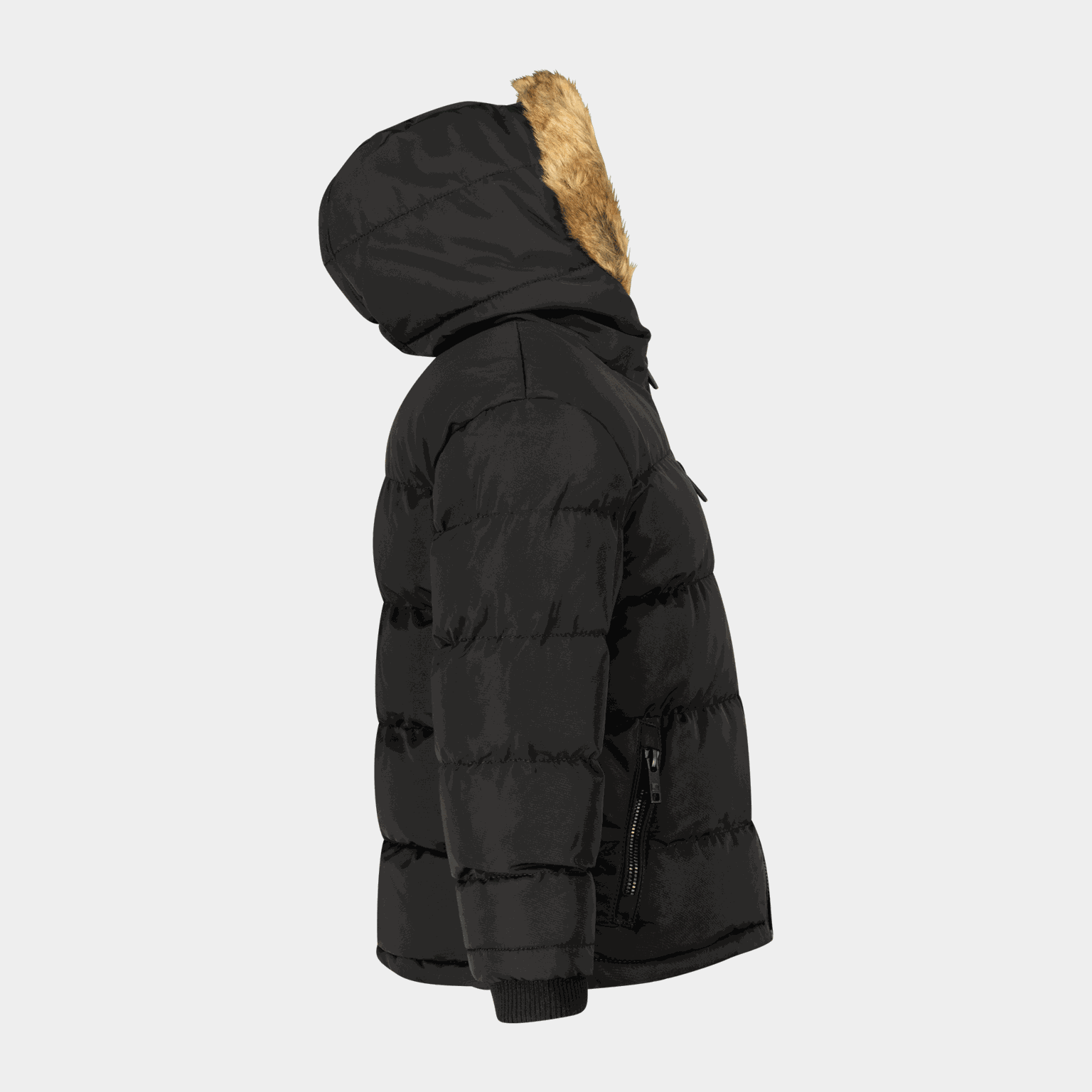Zip Bubble Jacket, vinterjacka, barn - full image 2