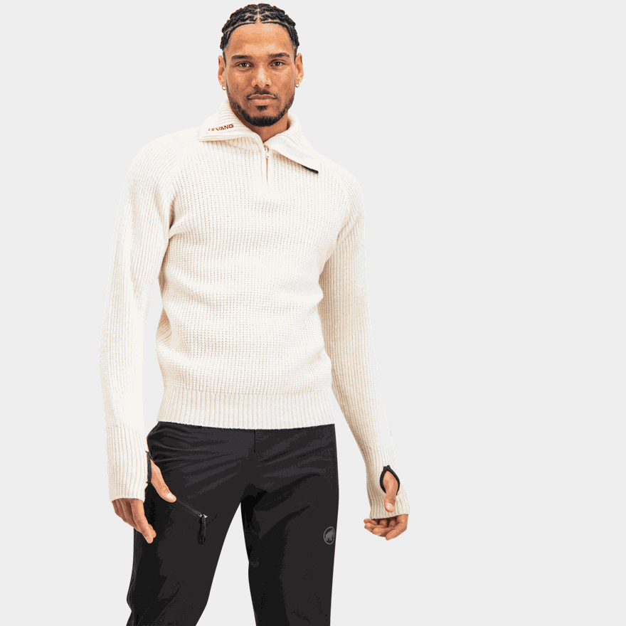 Rav sweater zip, ulltröja - full image 2