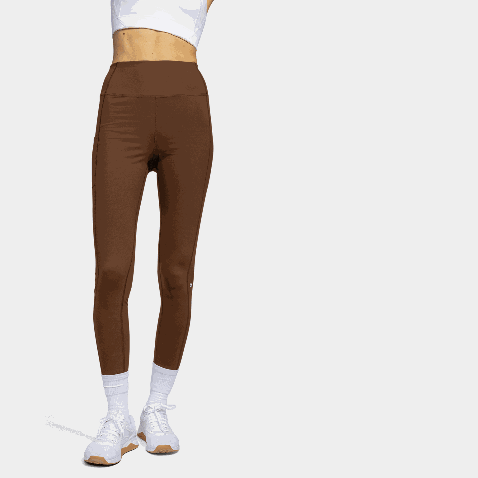 Brushed Tights, träningstights, dam - Träningstights