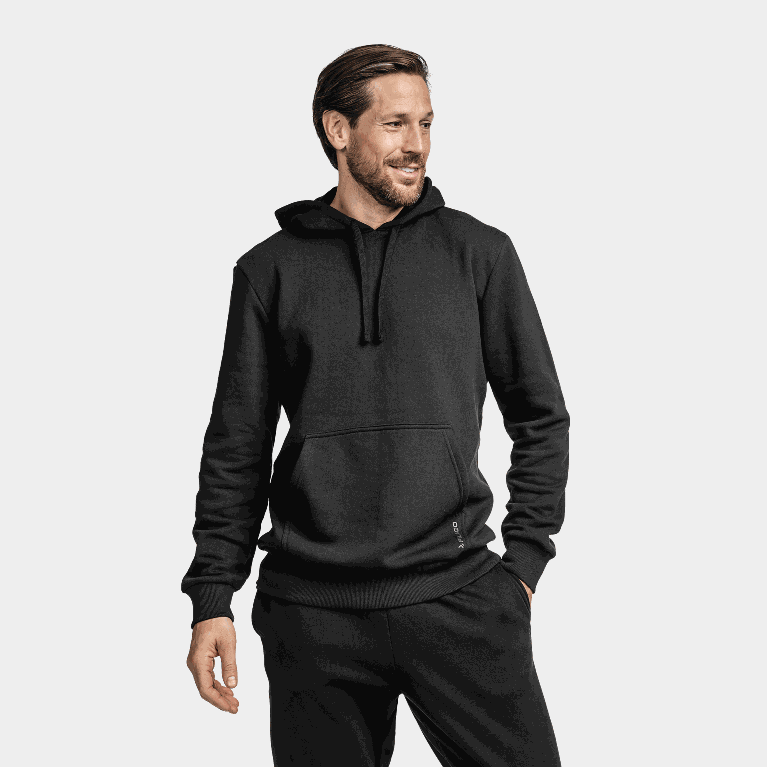 Essentiell hoodie, huvtröja herr - full image 1