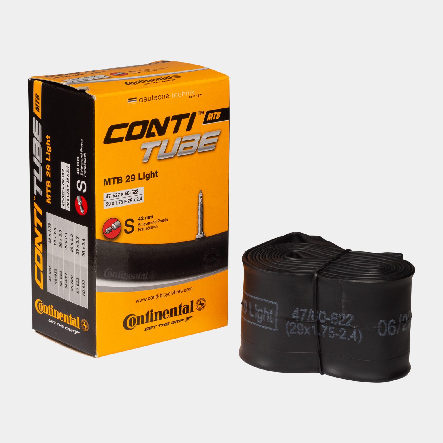 Cykelslang Conti 29 FV Lightweight innertube 47/ - full image 1