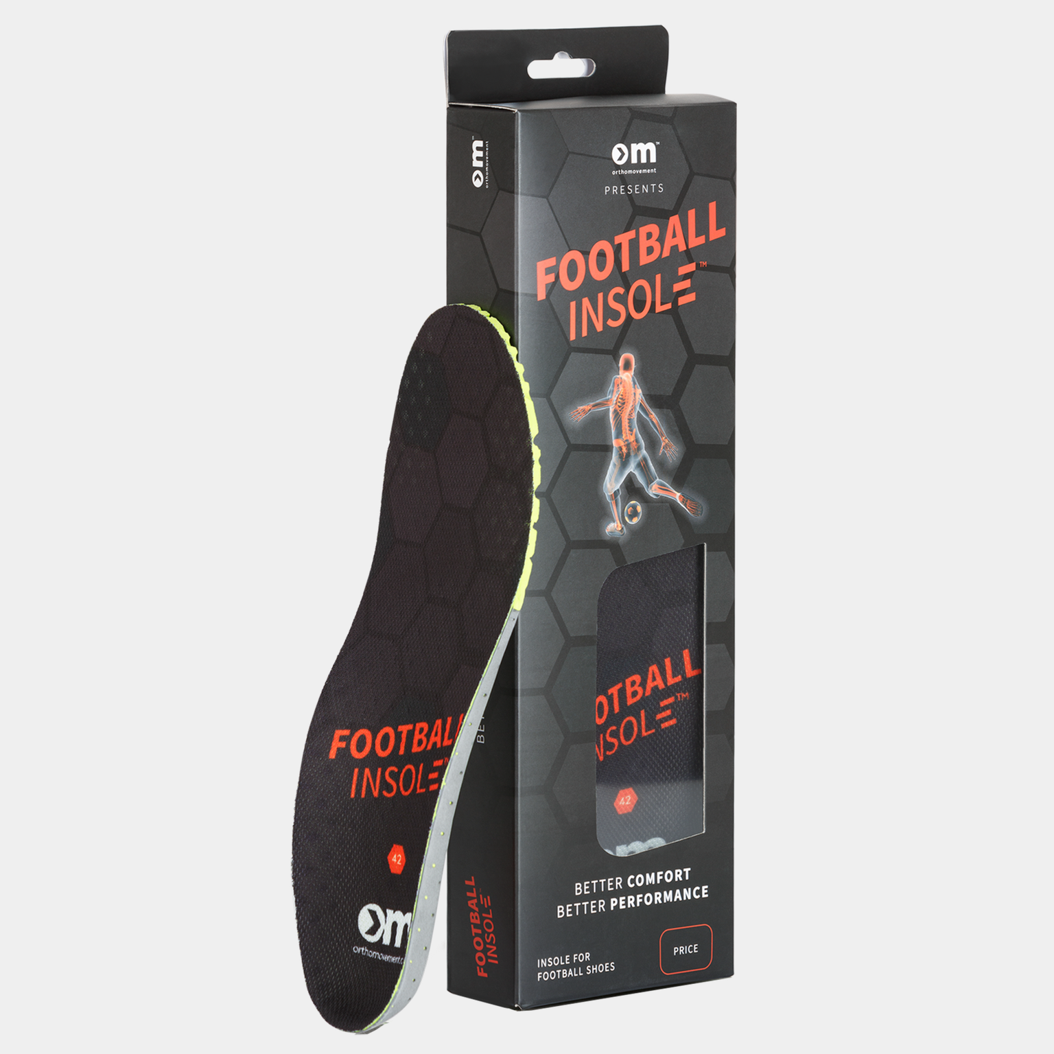 Football Insole, inläggssula för fotbollsskor - full image 3