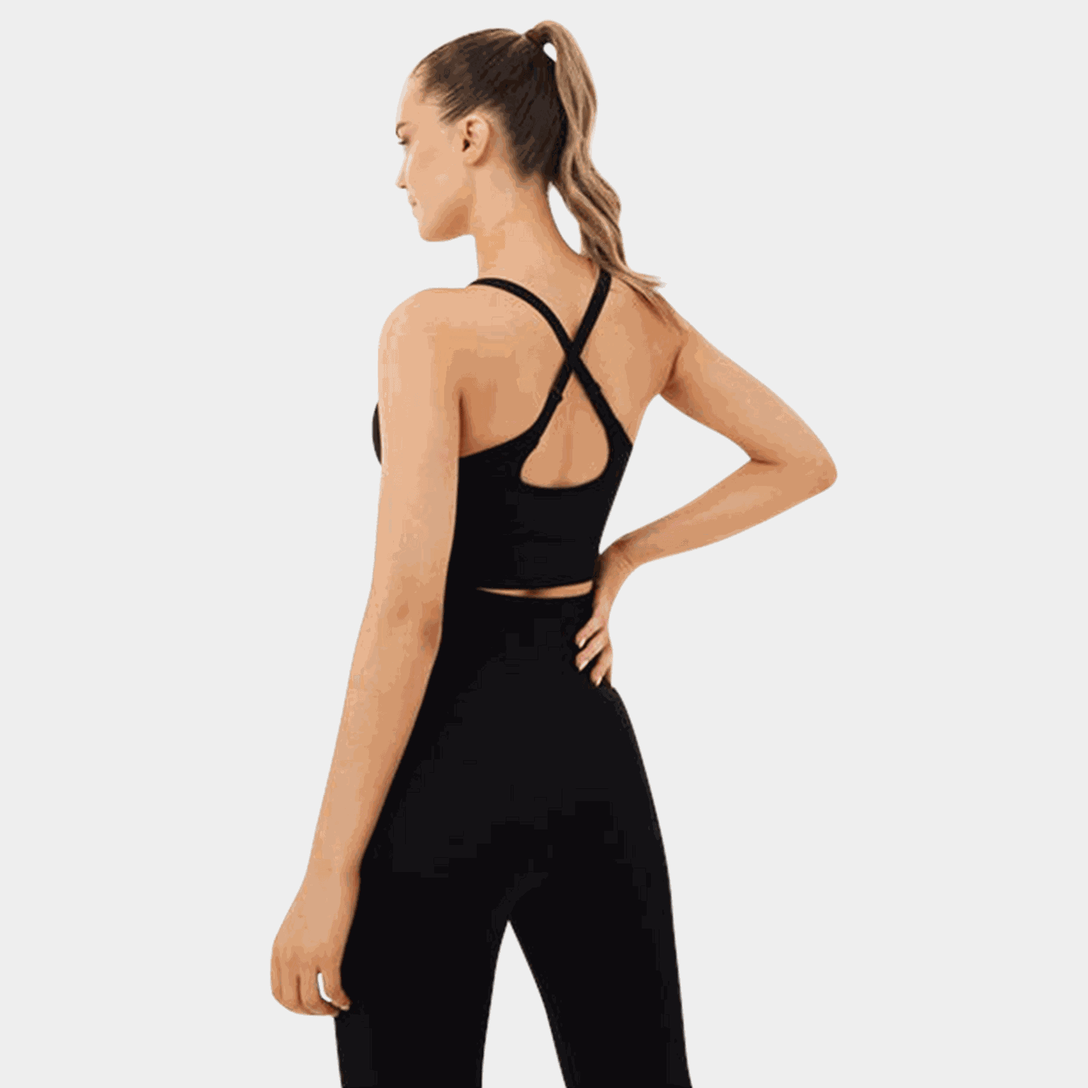 Seamless Adjustable Crop, sport-bh, dam - full image 2