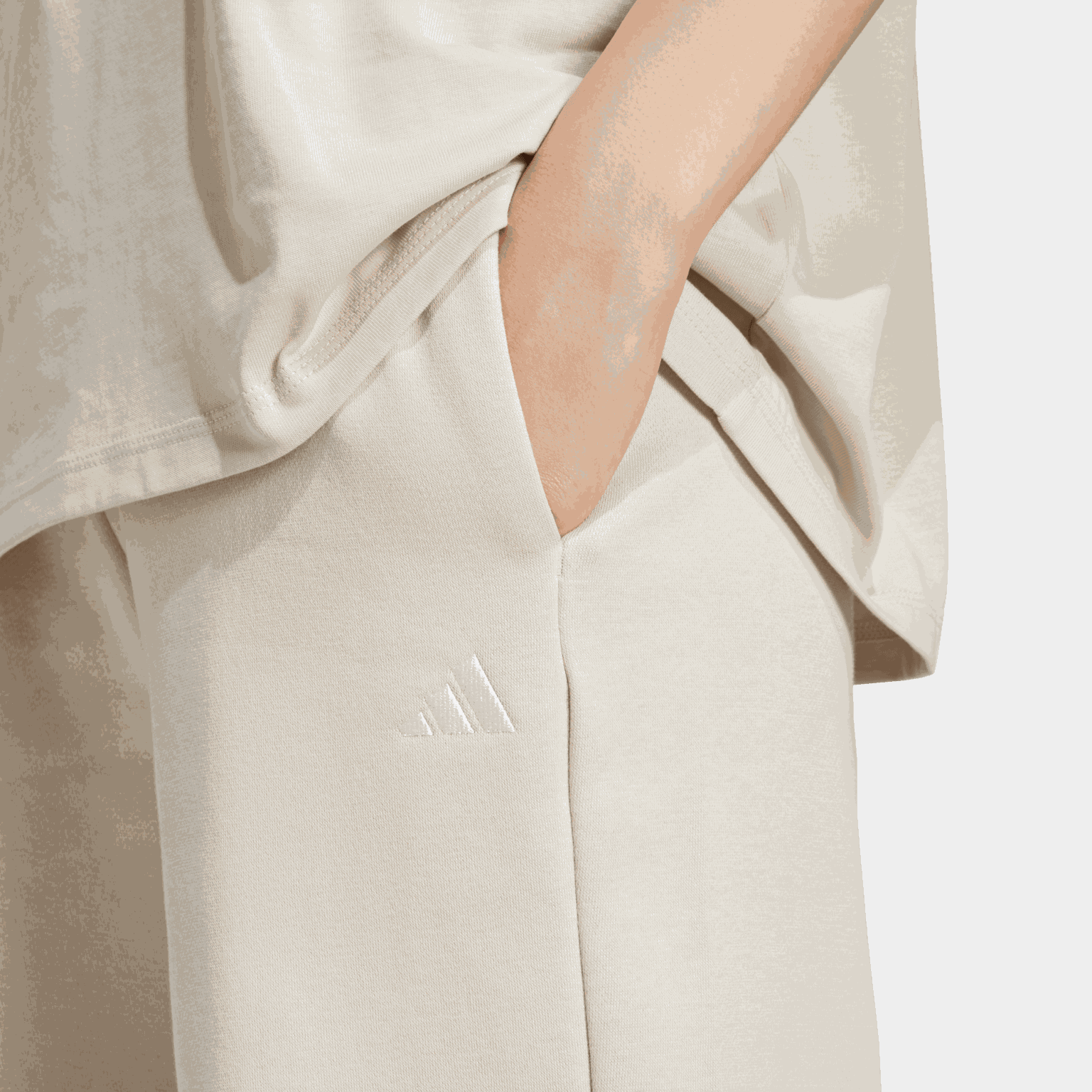 Essentials Small Logo Feel Cozy Open Hem, joggingbyxor, dam - full image 4