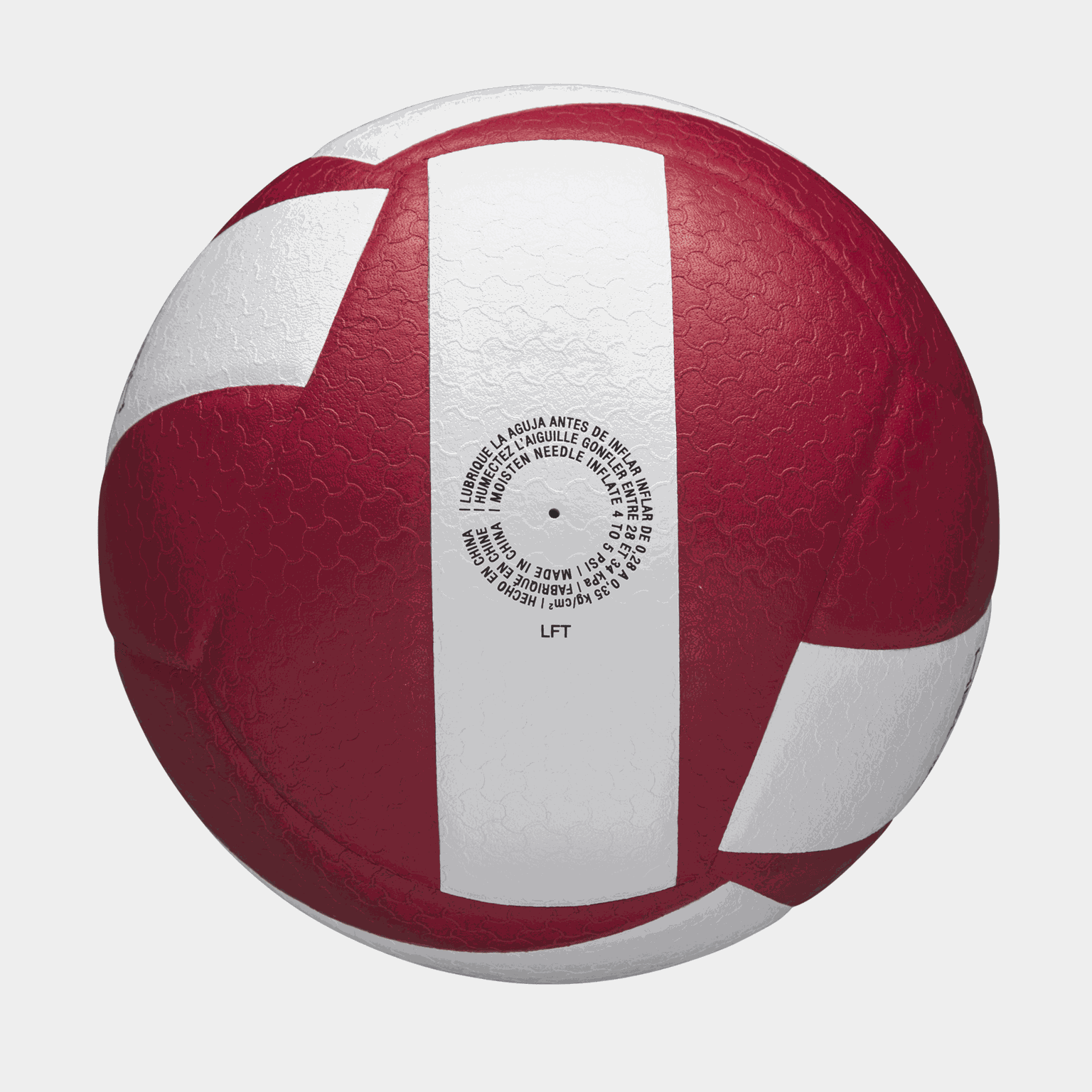 Helix Vb Game Ball Red/White, volleyboll - full image 3