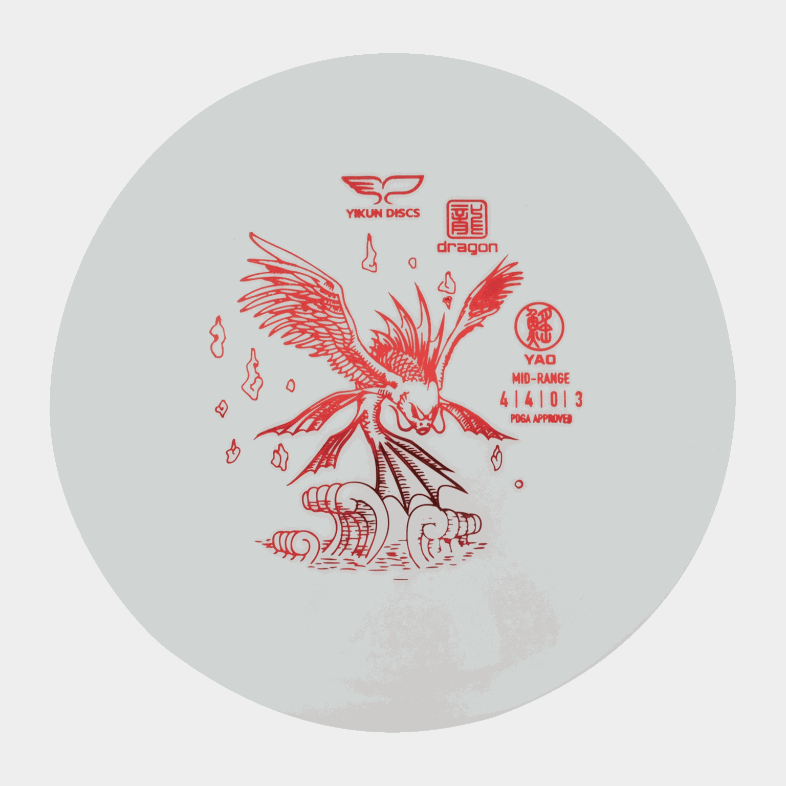 Dragon Line Midrange Yao, mellanregister, frisbeegolf - Midrange