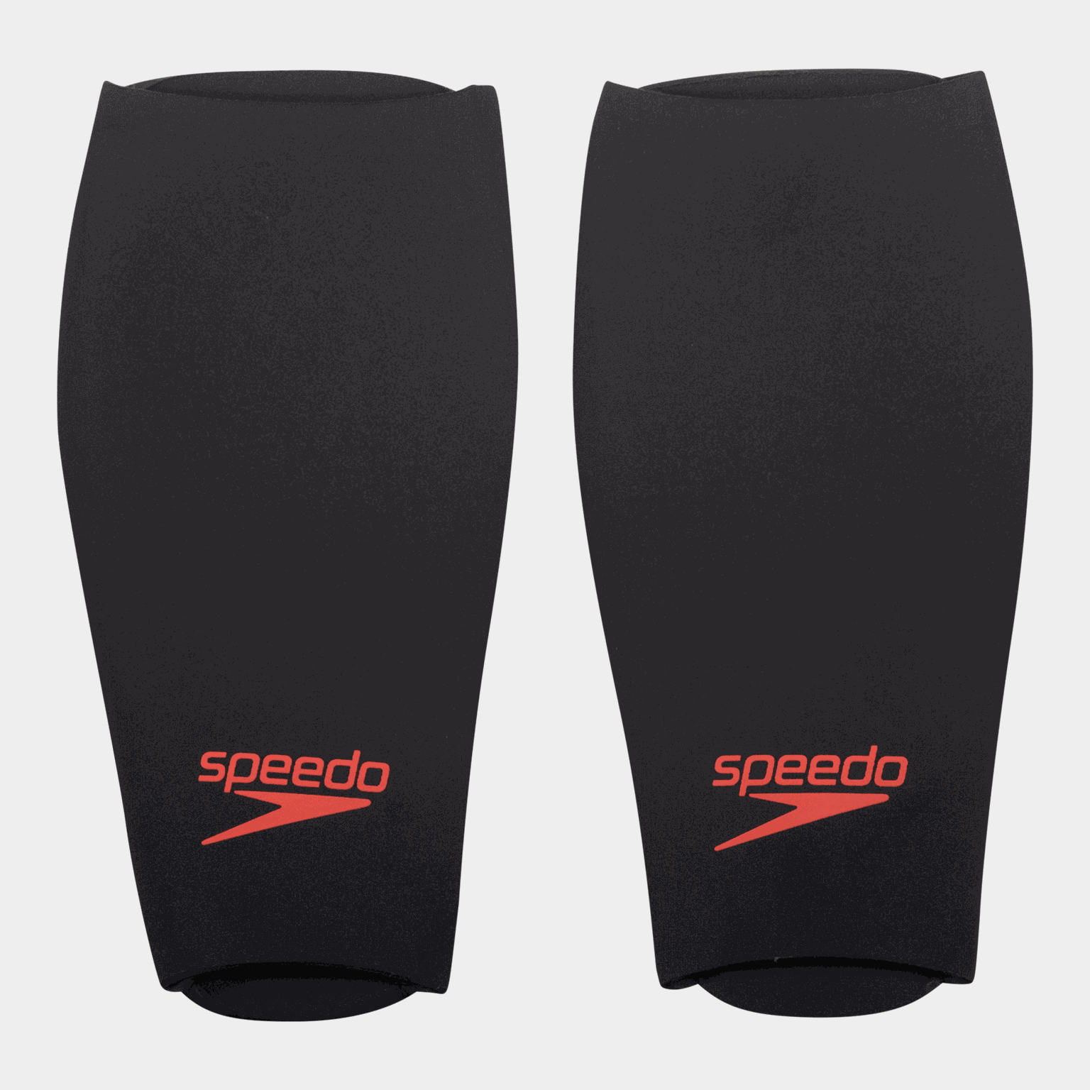 FASTSKIN SWIMRUN CALF GUARDS BLACK/RED S, kompressionsstrumpor, unisex - full image 2