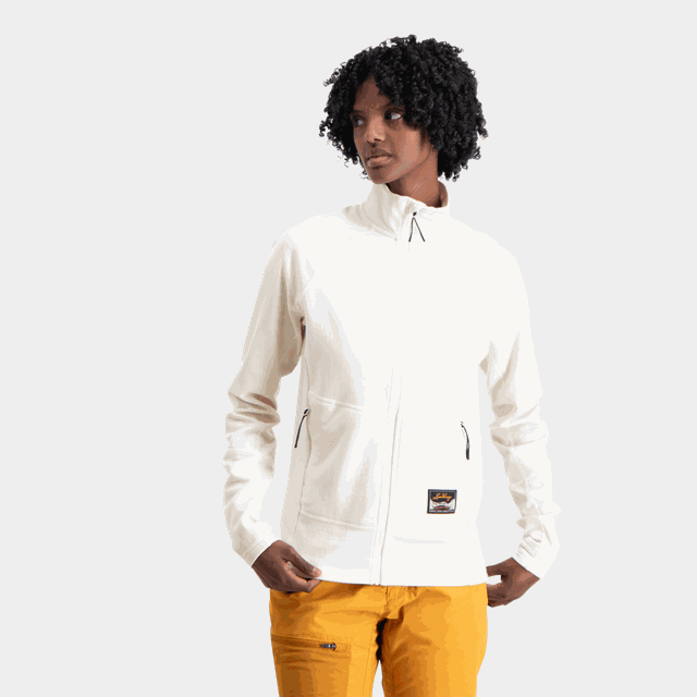 Tived Merino Full Zip ulljacka, dam - Mellanlagersjackor