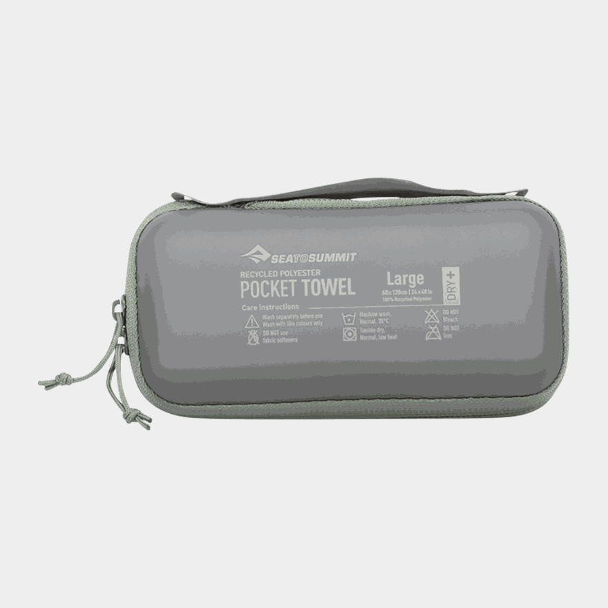 STS TWL POCKET L 120X60CM SAGE - full image 2