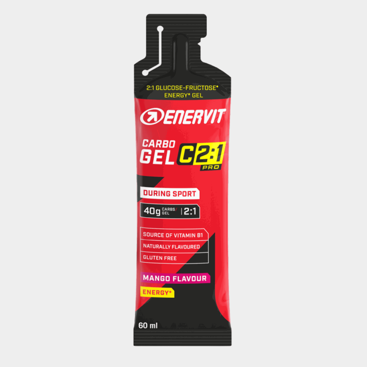 E.Sport C21 Carbo Gel Mango 60ml, energigel - full image 1