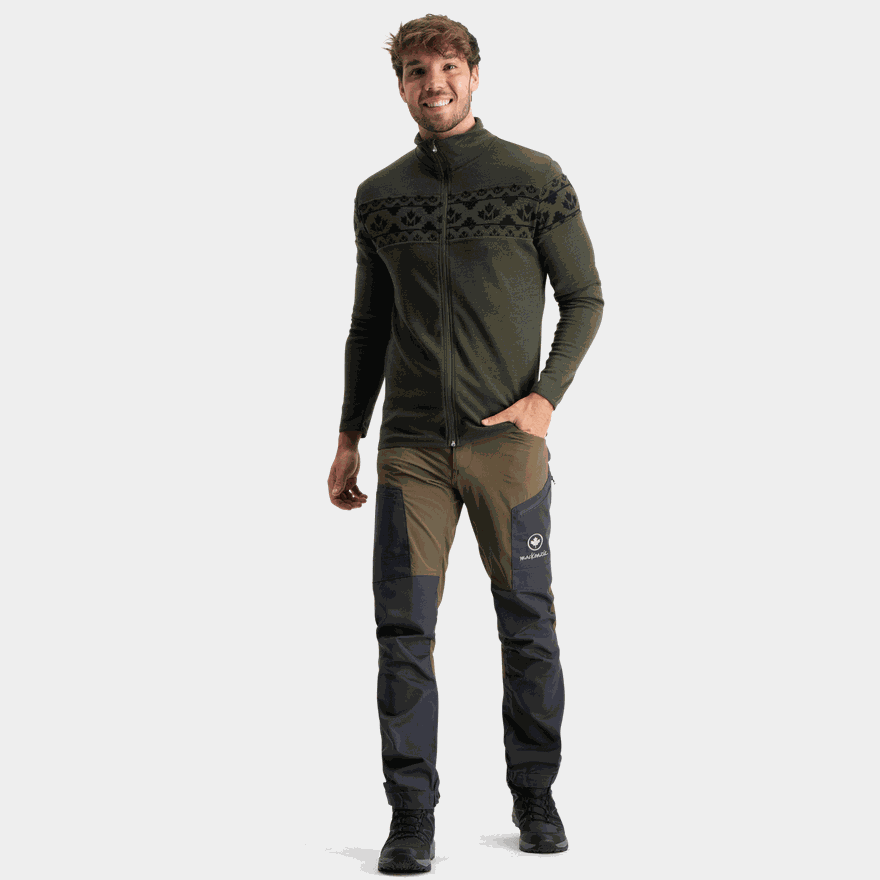 Yukon 2-layer Wool Jacket, ullunderplagg, jacka - full image 4