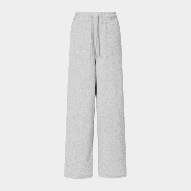 Slaz Wide Leg Jog, joggingbyxor, dam - Fritids-T-Shirt