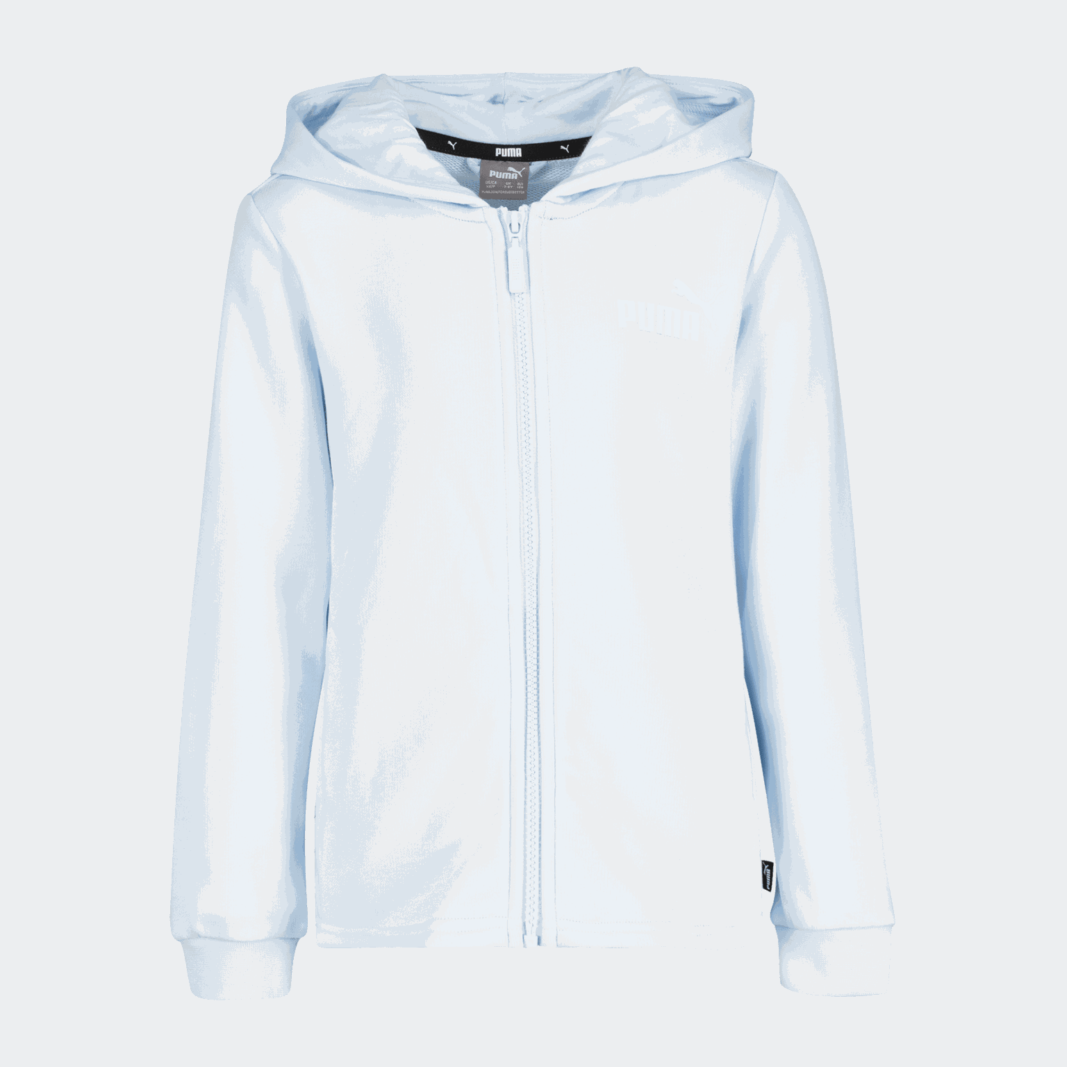 Essential Small Logo Full Zip, hoodie, barn - full image 1