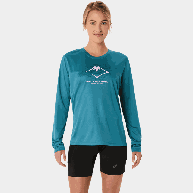 Fujitrail Logo Long Sleeve Top, träningströja, dam - Träningströjor