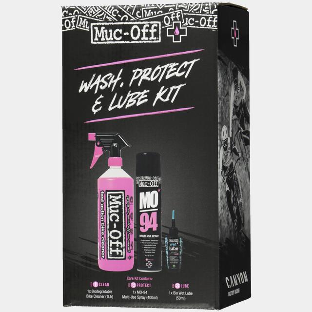 Muc-off wash, protect & lube kit - Oljor & Fetter