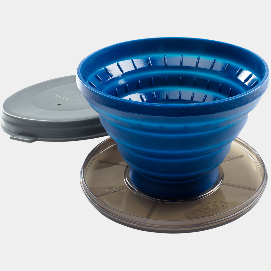 Collapsible Java Drip Blue - full image 1
