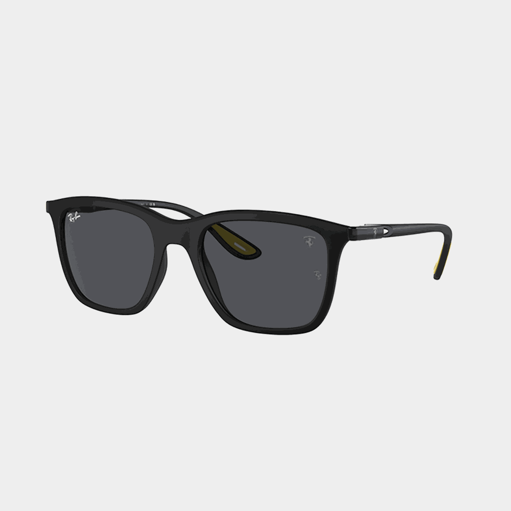 Sunglasses 0RB4433M Matte Black/Dark Grey lenses, solglasögon - full image 1