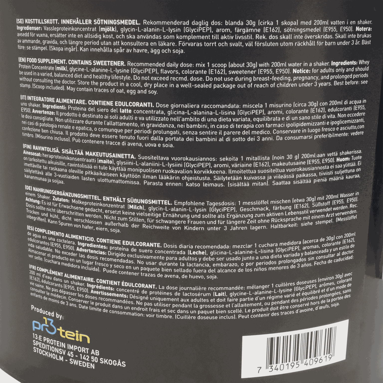 Self Whey Shake, Strawberry, proteinpulver - full image 2