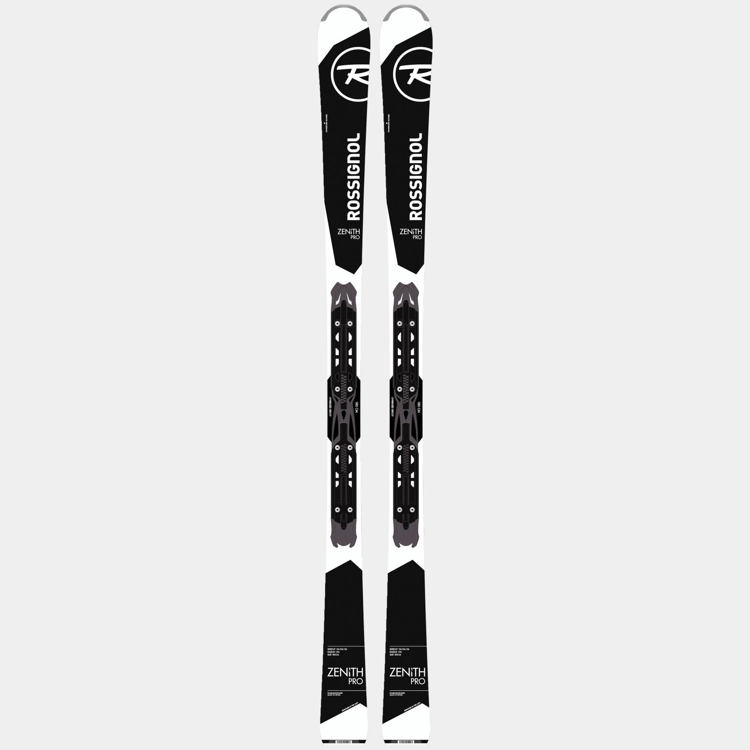 Rossignol Zenith スキー板 165cm FREE LEX PRO Zenith PRO/Xpress B83 18/19, carvingskida - Pist - BLACK/WHITE | XXL
