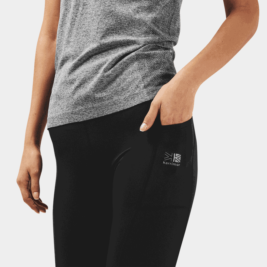 Run Capri, tights, dam - full image 2
