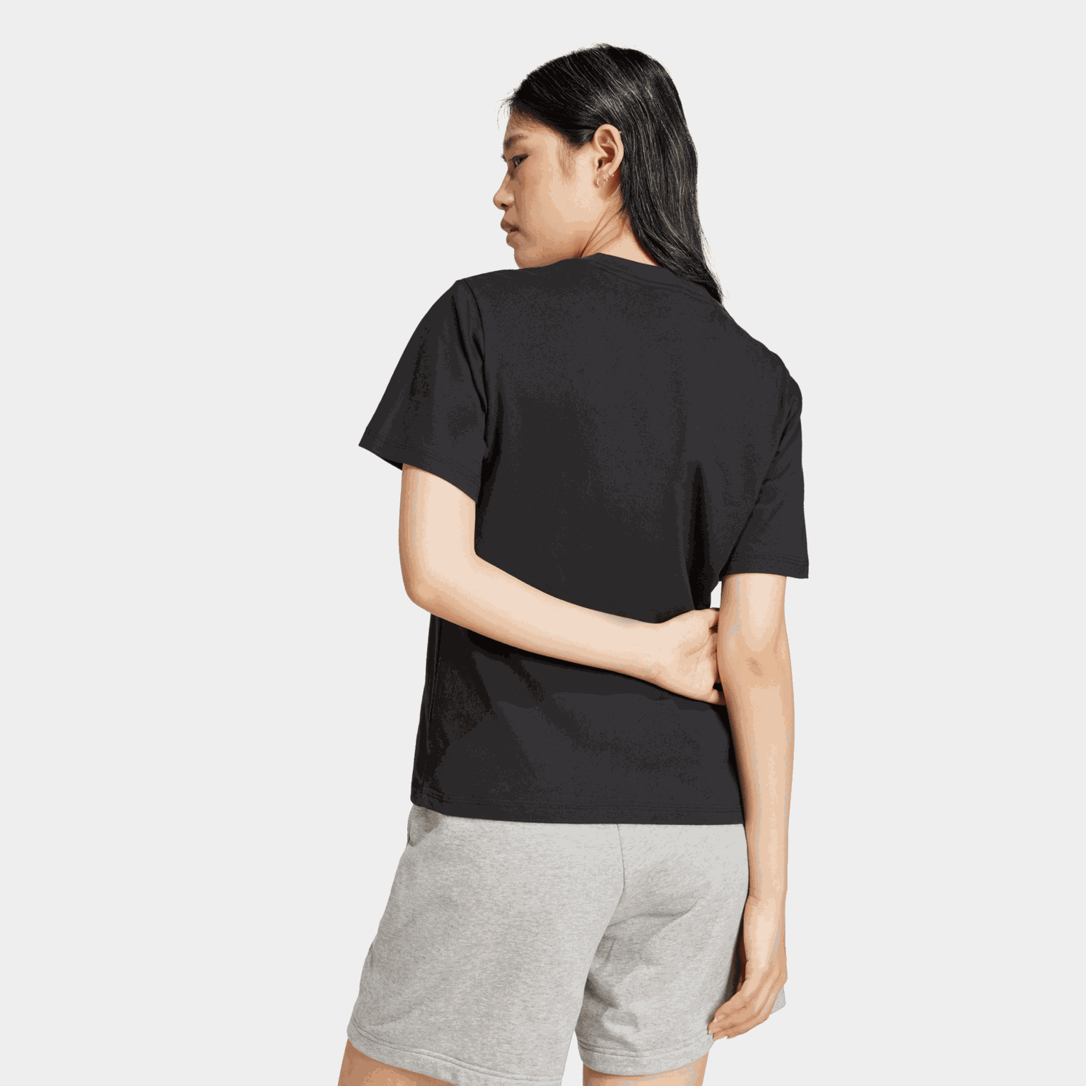 Essentials Small Logo Cotton T-Shirt, t-shirt, dam - full image 3