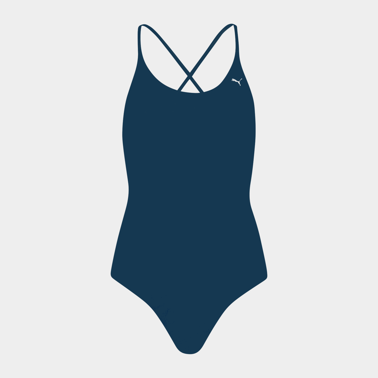 Swim V-Neck Crossback Swimsuit 1P, baddräkt, dam - full image 1