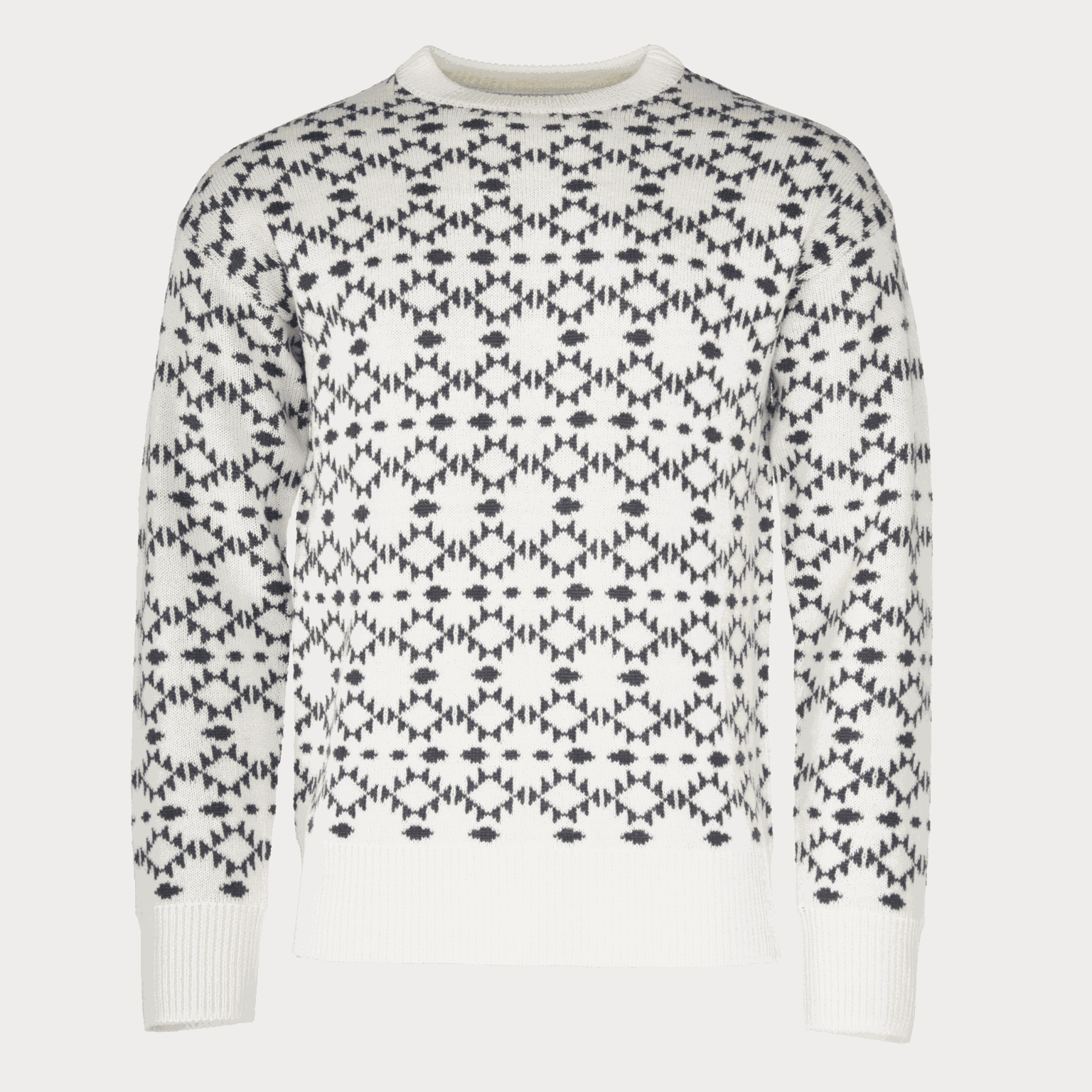 Jokkmokk Wool Stripe Sweater, ulltröja - Ulltröjor