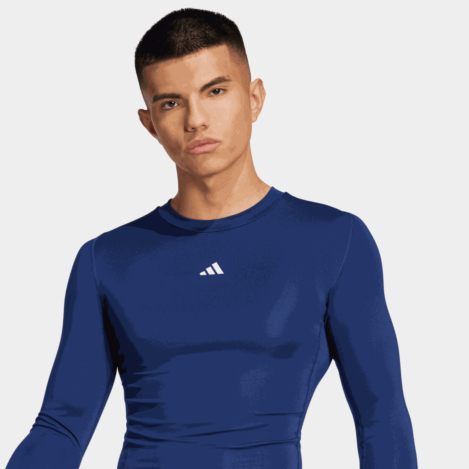 Techfit Long Sleeved Tee, kompressionströja för fotboll, herr - full image 4