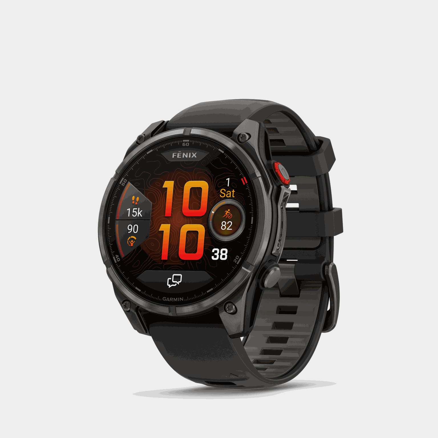fenix 8 Pro 47mm, LTE, Saph, Ti, Graphite, EMEA, multisportklocka, smartklocka - full image 2