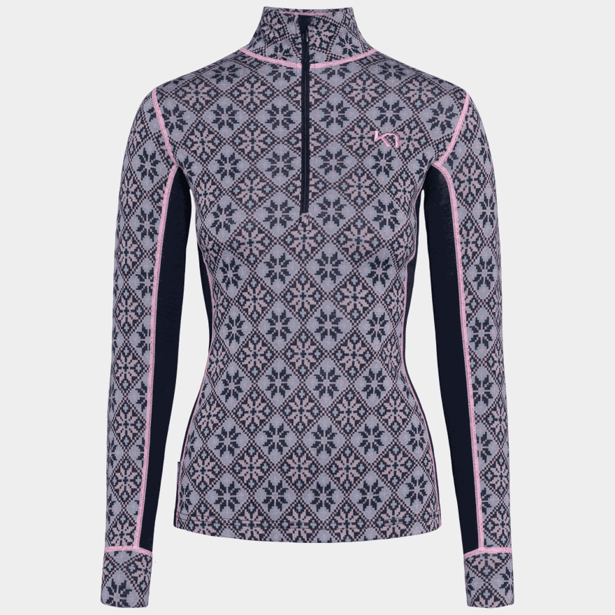 Rose Half Zip, ulltröja, dam - full image 3