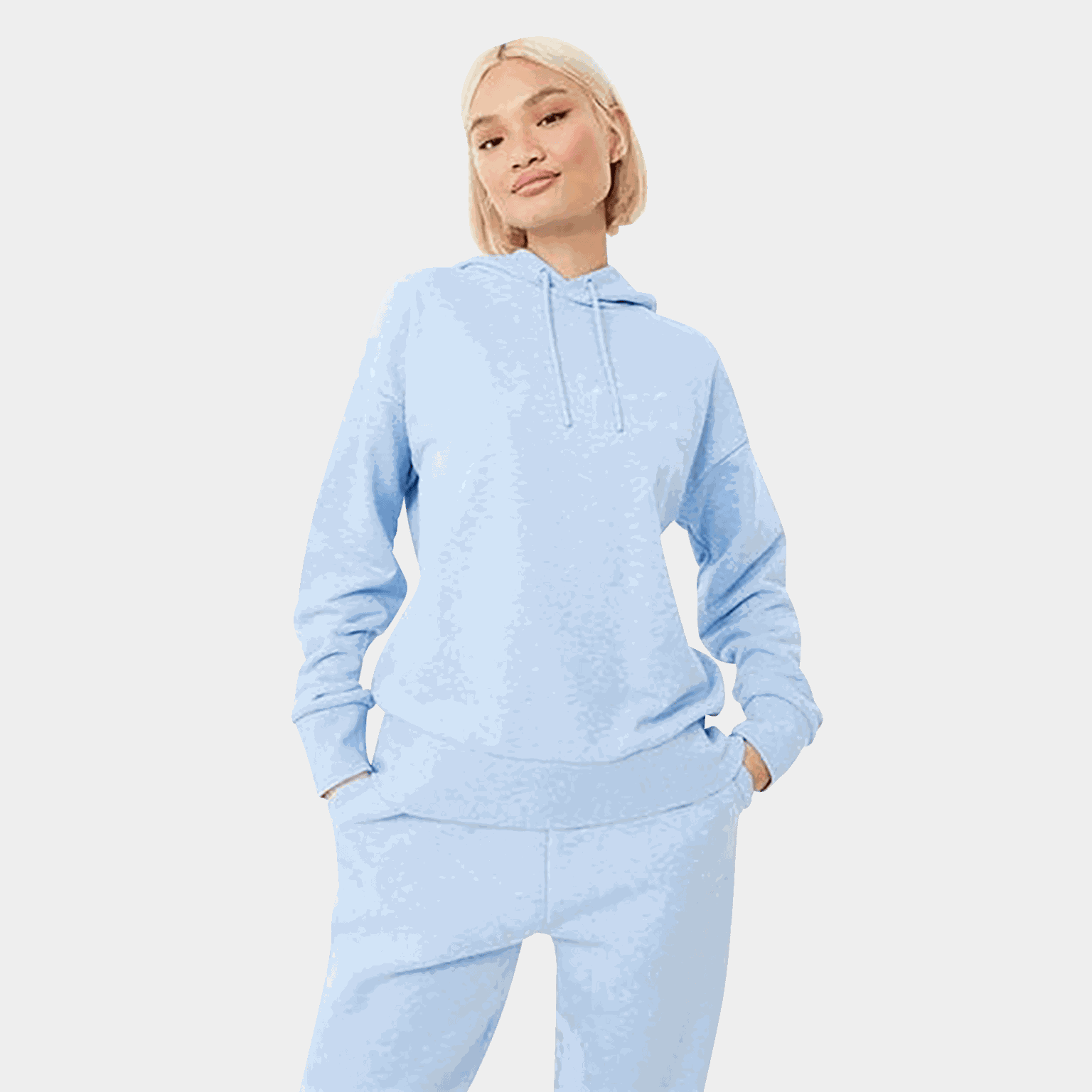 Classic Logo Hoodie, huvtröja, dam - full image 1