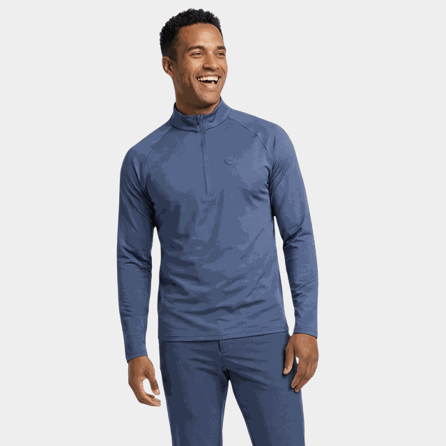 Half Zip Midlayer, golftröja, herr - Jackor & Överdelar