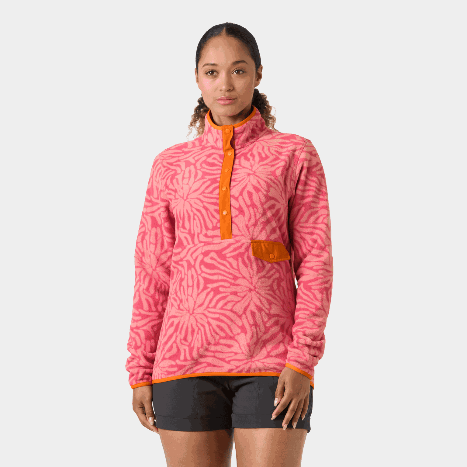 MARIDALEN PRINTED FLEECE, fleecetröja, dam - full image 1