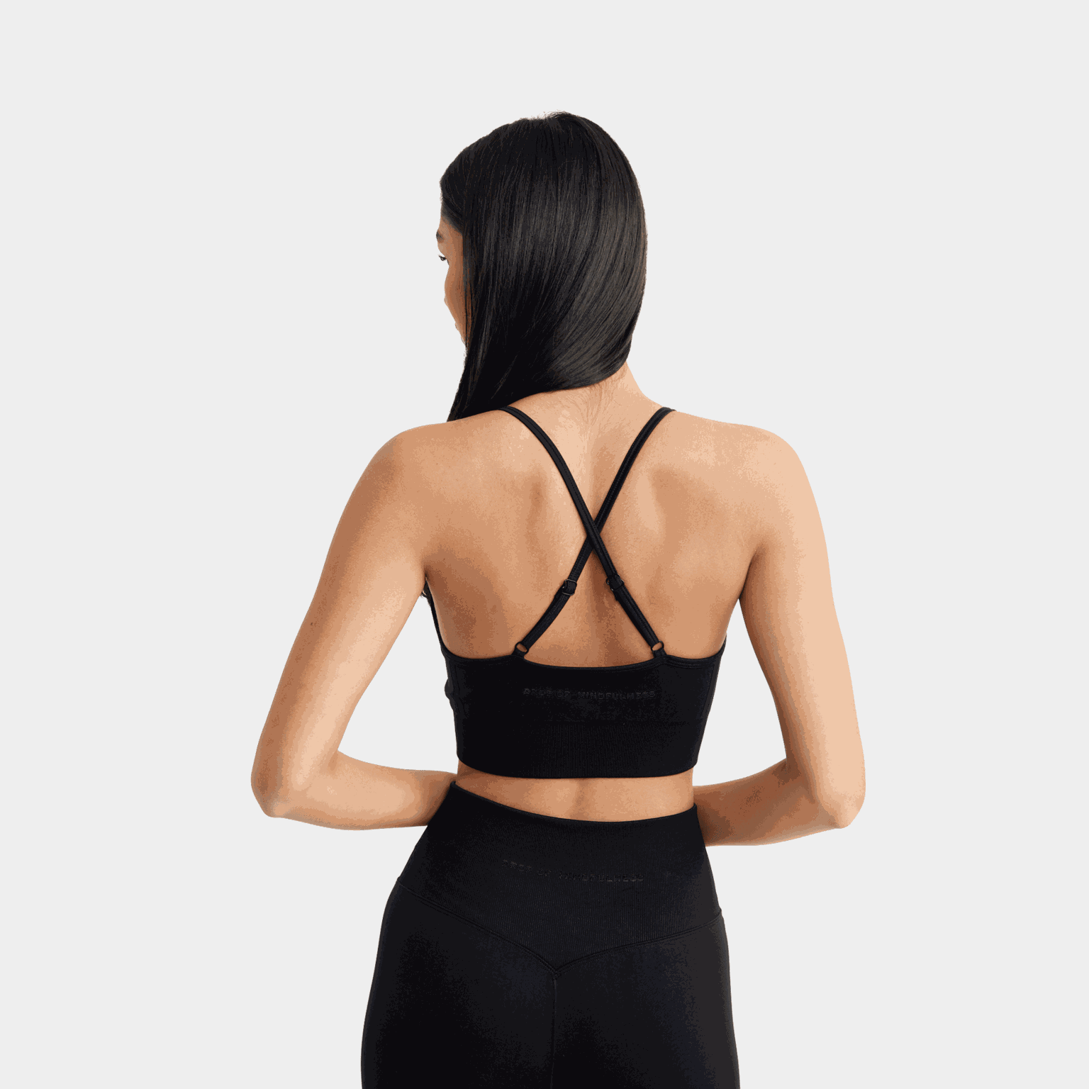 Signature seamless bra, tränings-bh, dam - full image 2