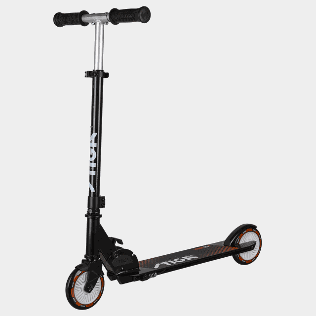 Track 2 120-S Black/Orange Scooter, sparkcykel, junior - Sparkcykel