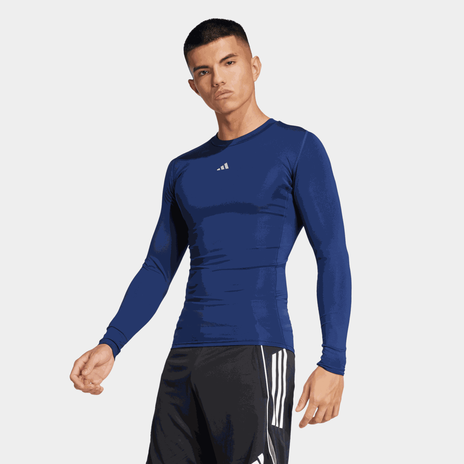 Techfit Long Sleeved Tee, kompressionströja för fotboll, herr - full image 1
