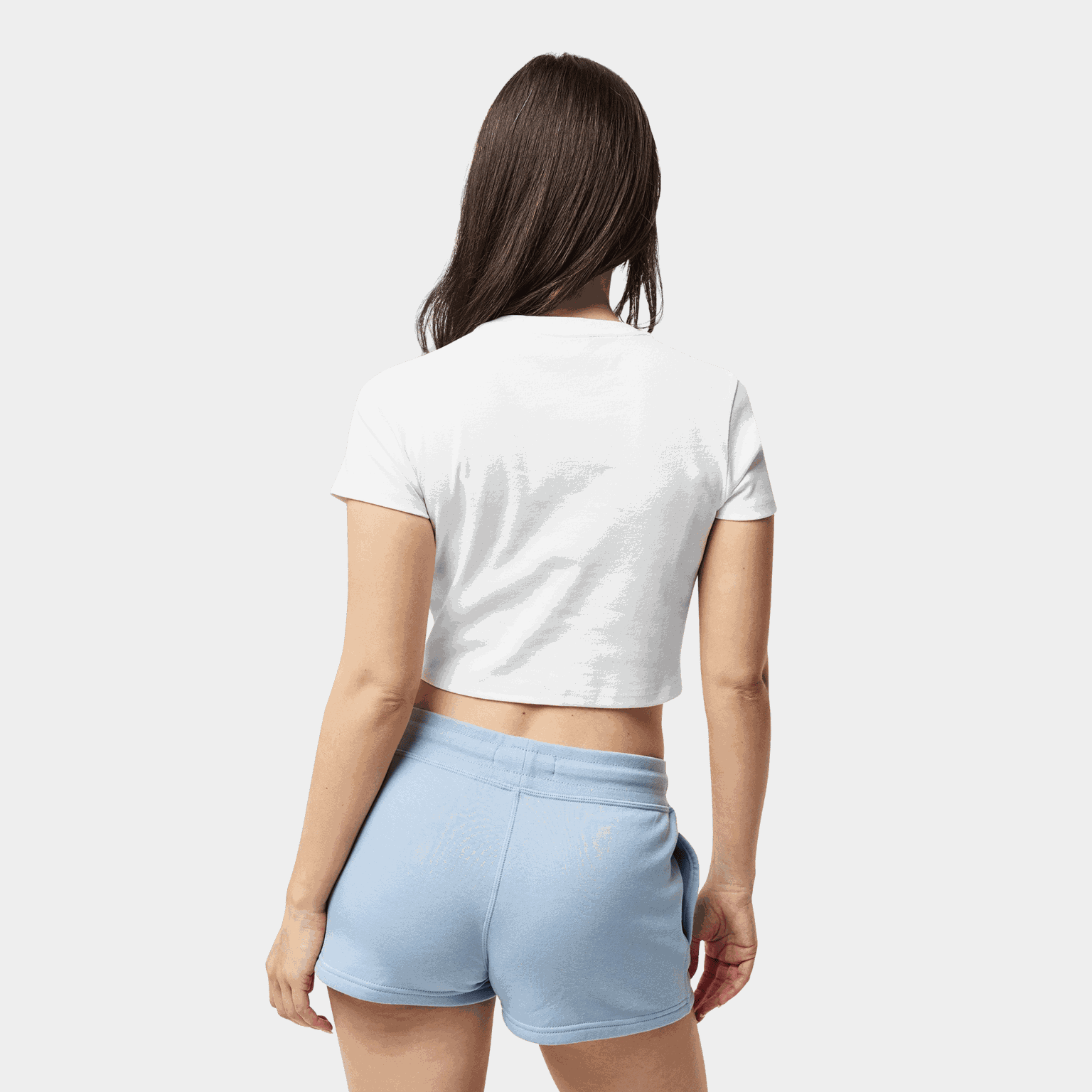 Crop Top Tee, kort t-shirt, dam - full image 2