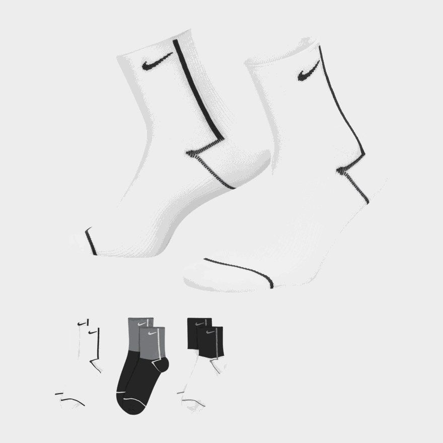 Ed Plus Low Ankle, strumpor, unisex - full image 1