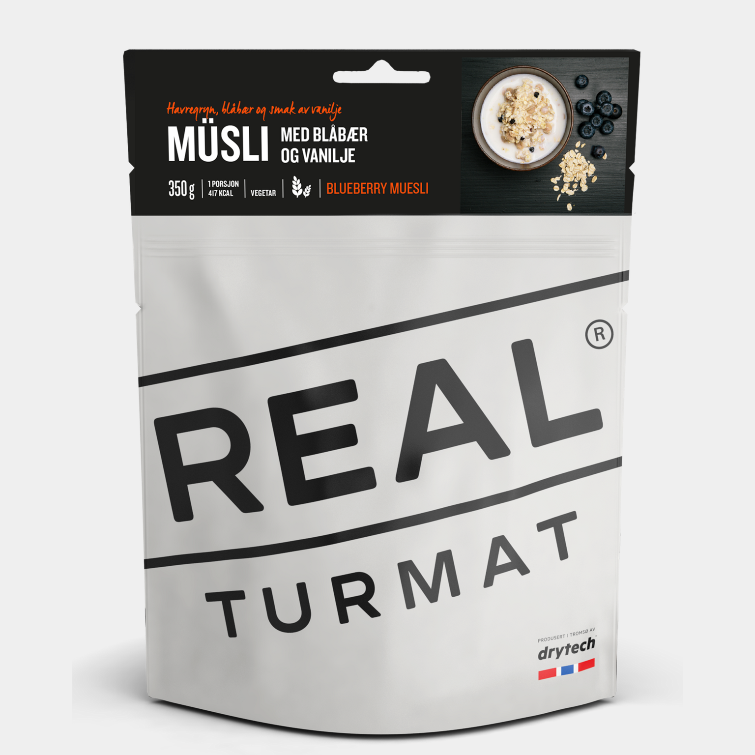 Müsli med blåbär och vanilj, turmat - full image 2