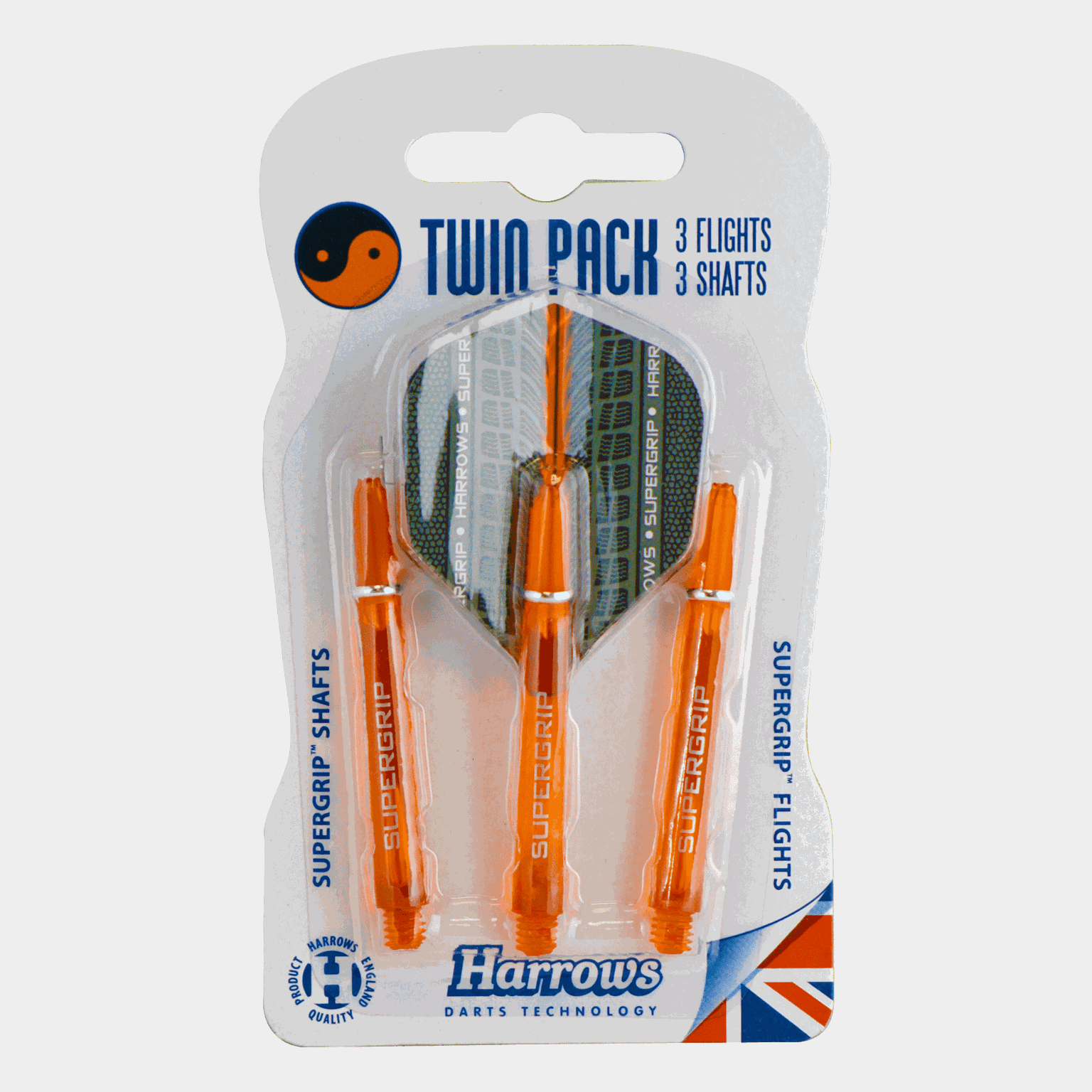 Flights & Shafts Twin Pack, tillbehör till dartpilar - full image 2