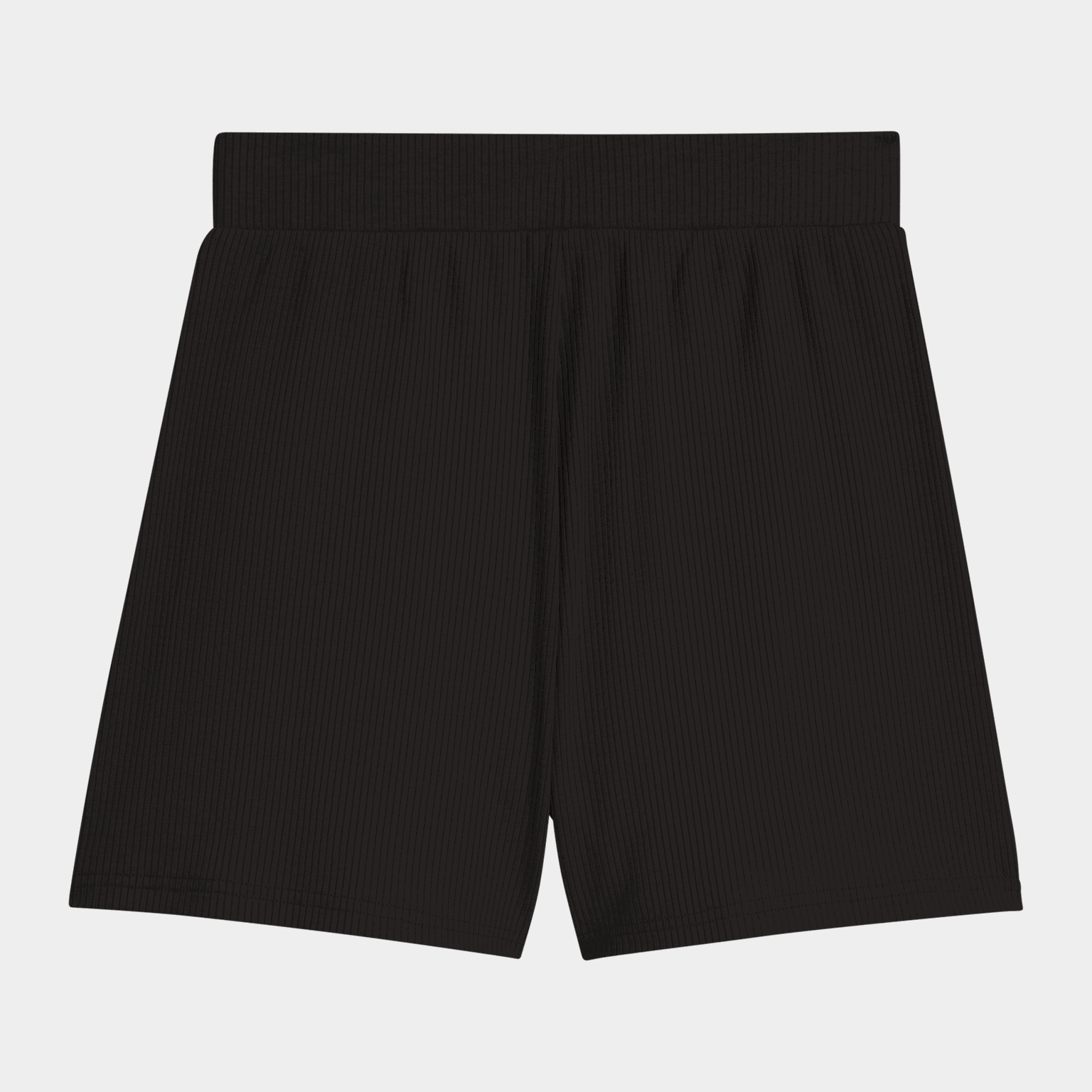 ESS ELEVATED High-Rise Rib Shorts 5", shorts, dam - full image 4