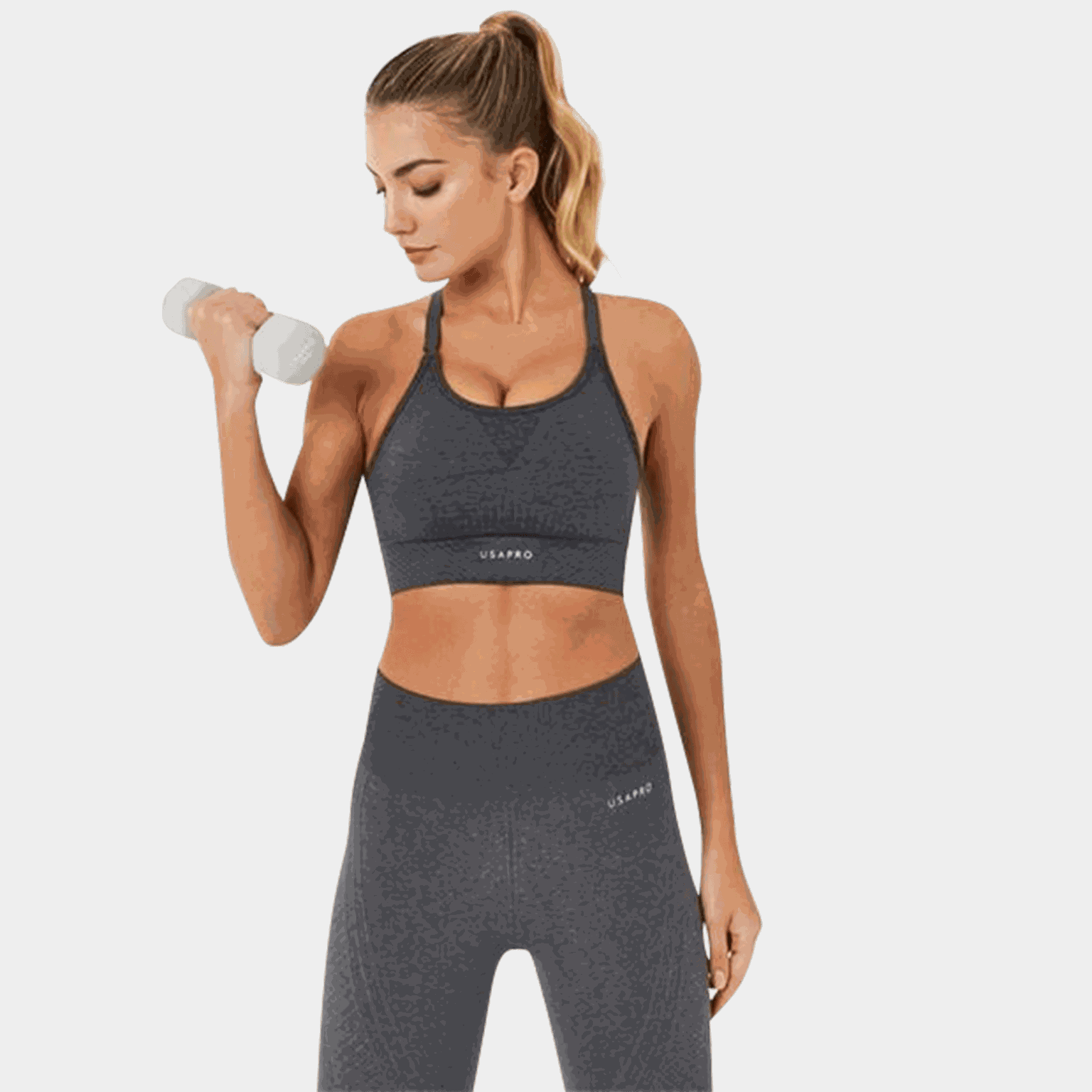 Seamless Adjustable Crop, sport-bh, dam - full image 1